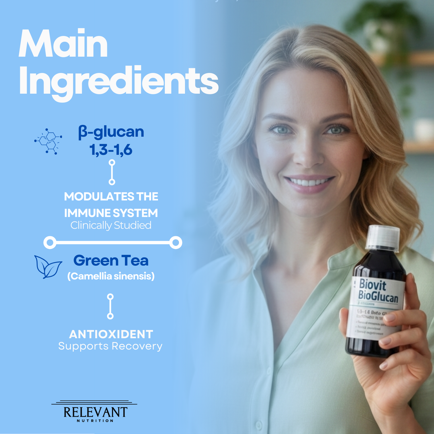 Biovit BioGlucan® – Beta-Glucan 1,3/1,6 Immune Support