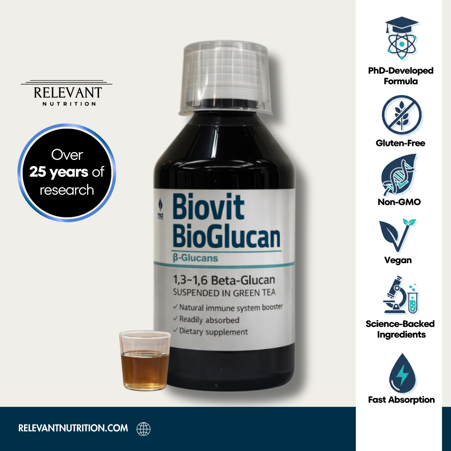 Biovit BioGlucan® – Beta-Glucan 1,3/1,6 Immune Support